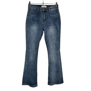 Love SOHO Women’s Bootcut Jeans Size 9 (28x29.5) Light Acid Wash Stretch